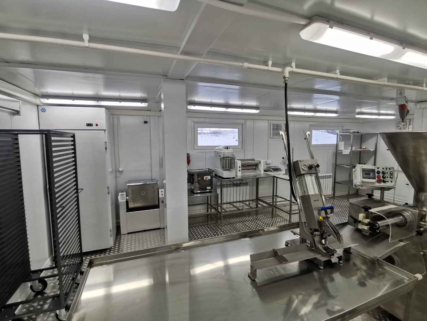 Мясоперерабатывающий модульный завод